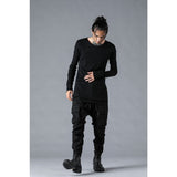 D.Hygen Modal Cotton Ribbed Rib Long Sleeve T-shirt