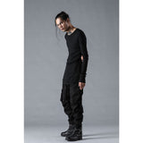 D.Hygen Modal Cotton Ribbed Rib Long Sleeve T-shirt