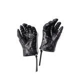 D.Hygen Horse Leather Zipped Gloves