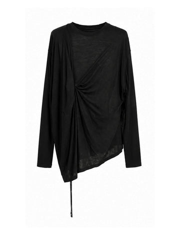 Isentmessage Drape Long Sleeve Top Drape