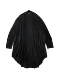 Julius Scalene Pile Knit Robe Black