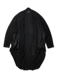 Julius Scalene Pile Knit Robe Black