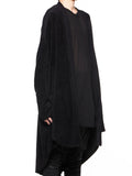 Julius Scalene Pile Knit Robe Black