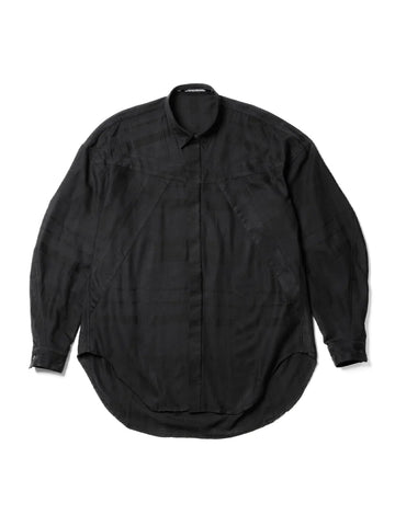 Julius Scalene Jacquard Check Shirt
