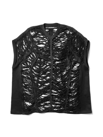 Julius Helioz Torn Blaze Sleeveless T-shirt