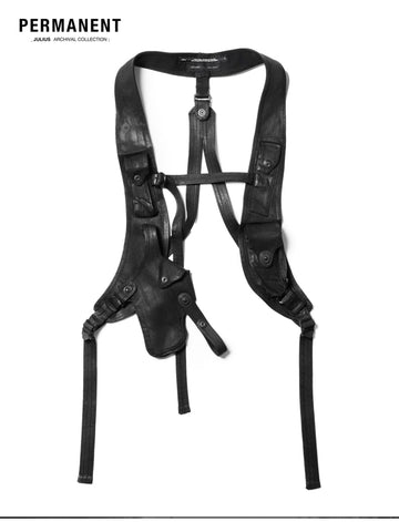 Julius Permanent Denim Holster Vest