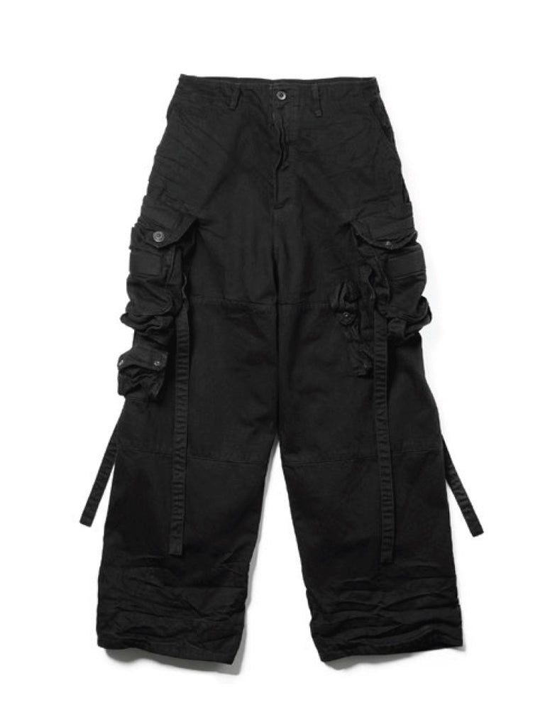 Julius Mantra Gas Mask Pants Black