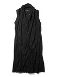 Julius Mantra Long Vest Black