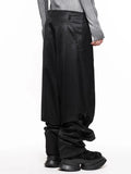 Julius Elytra  Button Wide Leg Pants