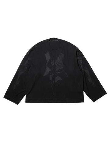Julius Elytra Printed Over Sleeve T-shirt