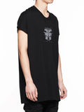Julius Elytra French Sleeve Printed T-shirt