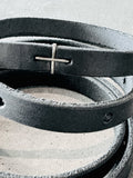 M.A+ Double Oval buckle Extra Thin Belt