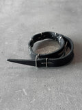 M.A+ Cross Studded Thin Bracelet