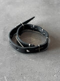 M.A+ Cross Studded Thin Bracelet