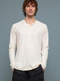 M.A+ Henley Raglan Long Sleeve Medium Fit T-shirt