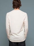 M.A+ Henley Raglan Long Sleeve Medium Fit T-shirt