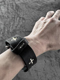 M.A+ Big Silver Wristband