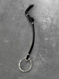 M.A+ Silver Leather Kay Holder