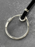 M.A+ Silver Leather Kay Holder