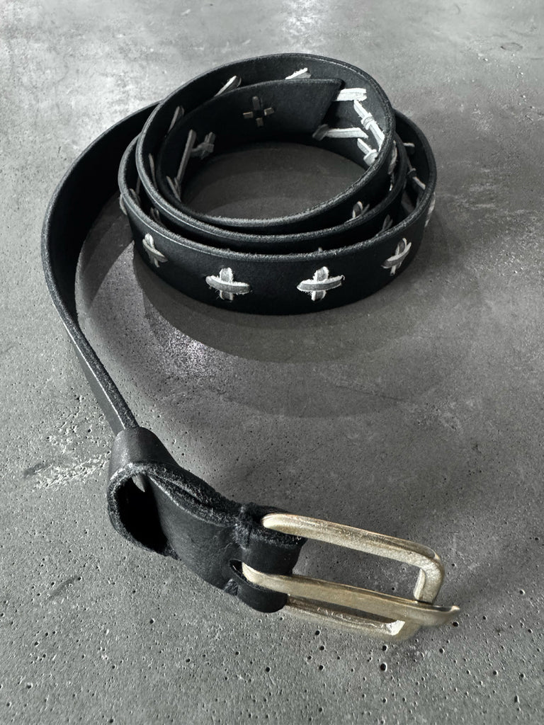 M.A+ Stitch Crosses Medium Belt