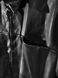 M.A+ Zipped Trucker Jacket with Silver Crosses