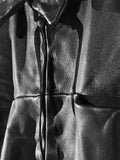 M.A+ Zipped Trucker Jacket with Silver Crosses