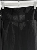 M.A+ 4 Pocket Reversible Pleat Wide Pants
