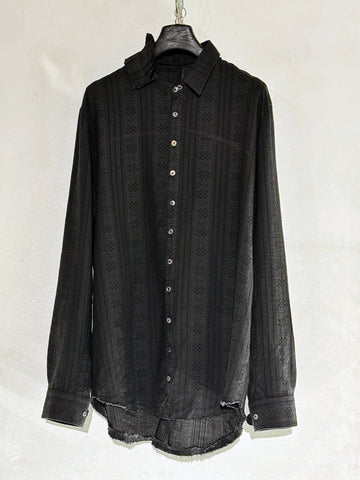 Marc Point Retro Rouge Shirt Detachable Collar