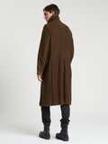 Masnada Washed Asymmetric Button Coat