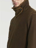 Masnada Washed Asymmetric Button Coat