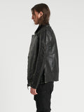 Masnada Paper Laminate Biker Jacket