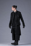 Dhygen Distressed Jacquard Single Rider Jacket