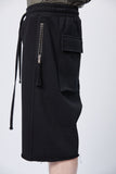Thom Krom Drawstring Cropped Shorts