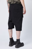 Thom Krom Drawstring Cropped Shorts