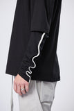 Thom Krom Layered LS Sweatshirt