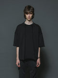 The Viridi-Anne Low Gauge Jersey SS T-shirt Black