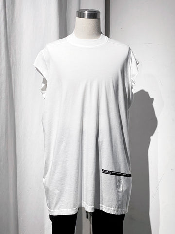 Rick Owens Luxor Tears Riboon Jumbo Sleeveless Tee