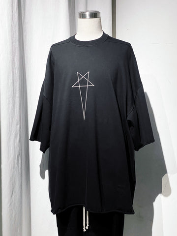 Rick Owens Luxor Pentagram Logo Tommy Tee