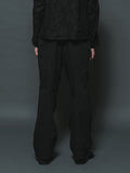 The Viridi-Anne Cotton Twill Wide Trousers
