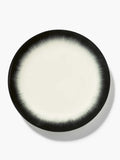 Serax Dinner Plate XL White/Black Var.4 Dé