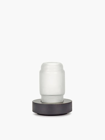 Serax Vase/Table Lamp Black White Luce