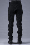 Dhygen Distressed Jacquard Twisted Curved Trousers