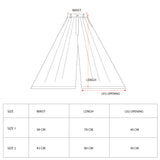 Depression Wide Leg Skorts