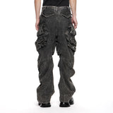 Julius Helioz Wide Gasmask Cargo Pants