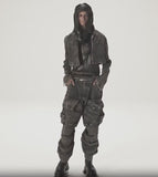 Julius Helioz Wide Gasmask Cargo Pants