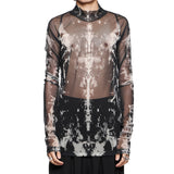 Julius Helioz Husk Mesh LS T-shirt