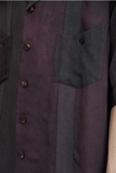Ziggy Chen Patchwork Short Sleeve Shirt