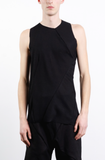 LEB Distortion Fitted Tank Top