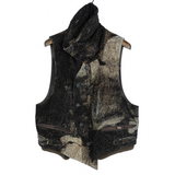 Ziggy Chen High Neck Asymmetric Vest