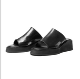 Julius Edge Cut Leather Sandal